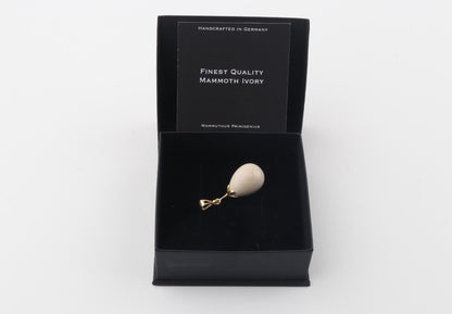 Mammoth Ivory Teardrop Pendant