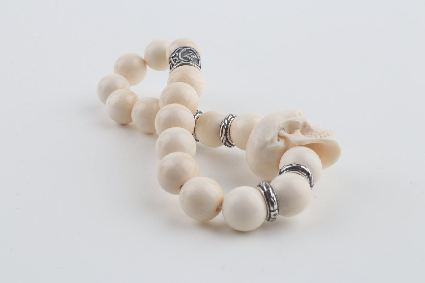 Mammoth Ivory Skull Bracelet