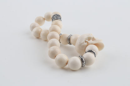 Mammoth Ivory Skull Bracelet