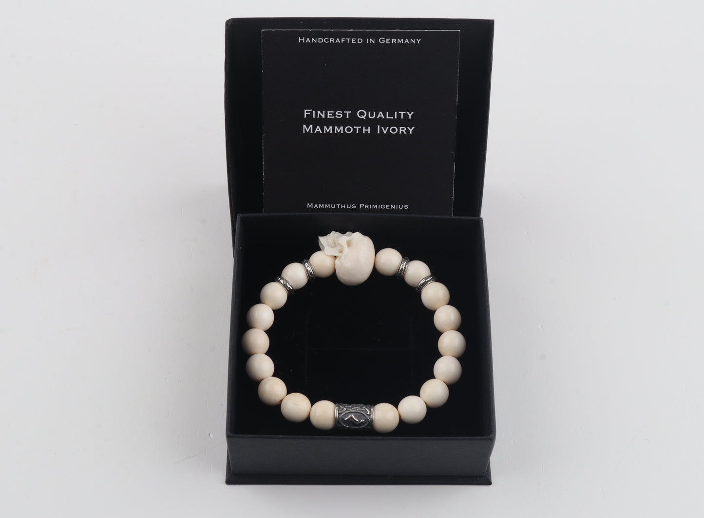 Mammoth Ivory Skull Bracelet