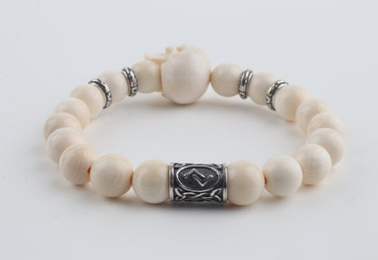 Mammoth Ivory Skull Bracelet