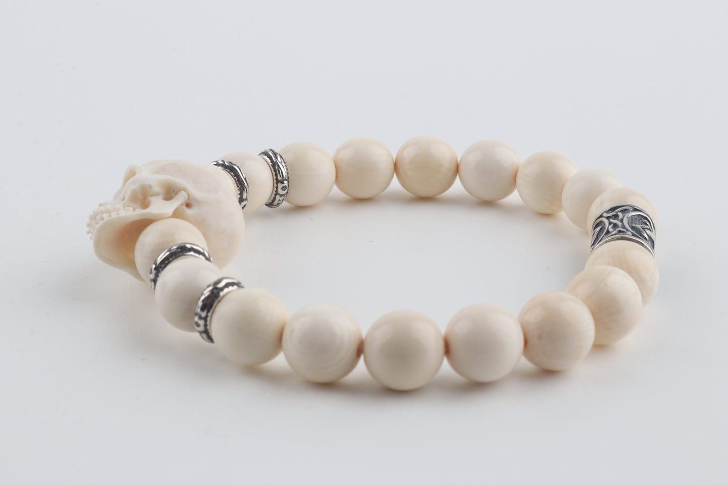 Mammoth Ivory Skull Bracelet