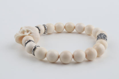 Mammoth Ivory Skull Bracelet