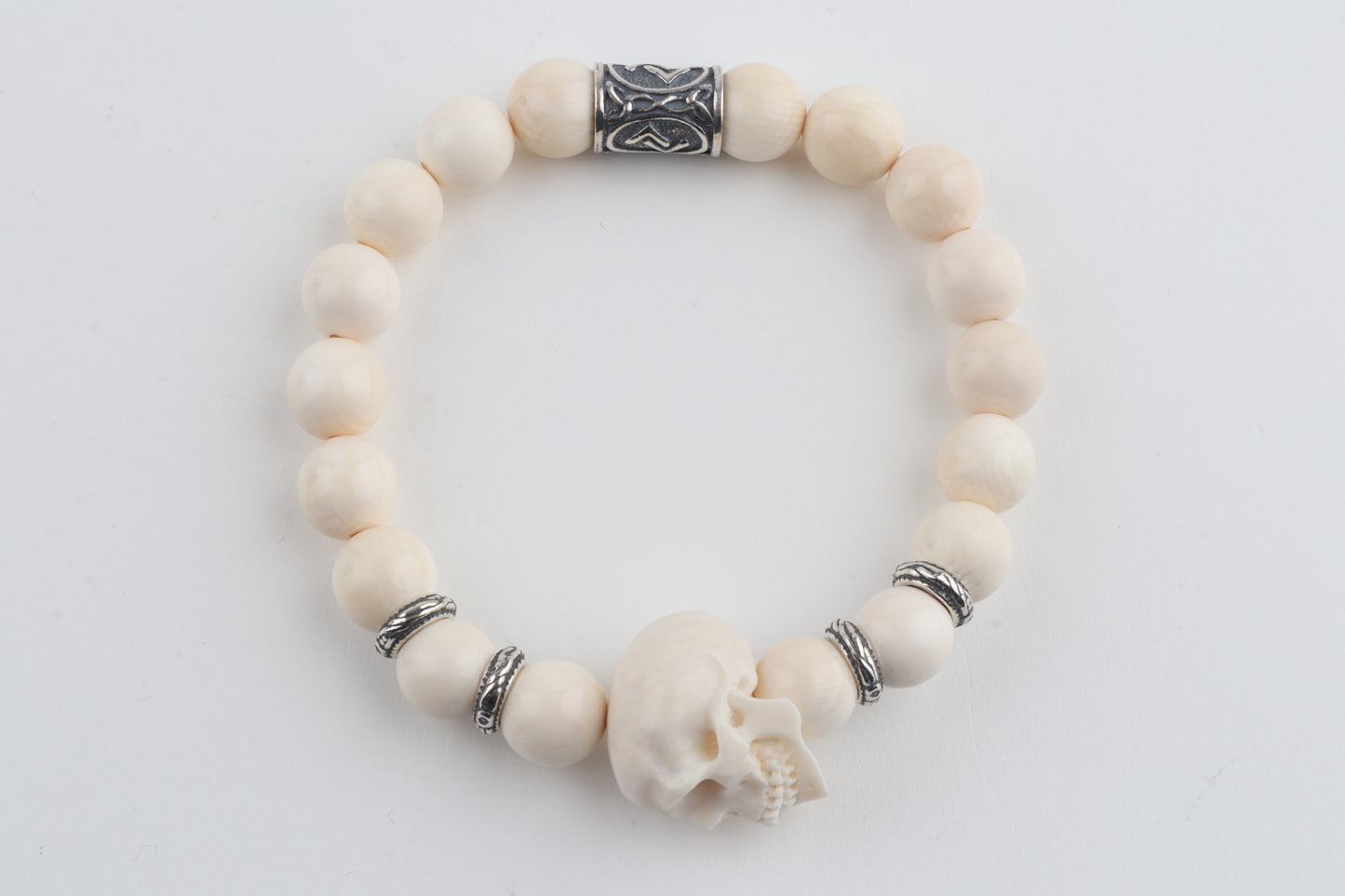 Mammoth Ivory Skull Bracelet