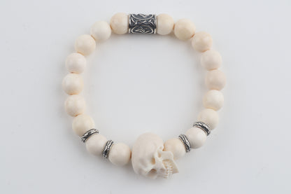 Mammoth Ivory Skull Bracelet