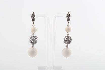 The Blizzard Mammoth Ivory Earrings