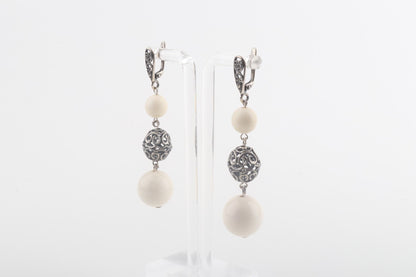 The Blizzard Mammoth Ivory Earrings
