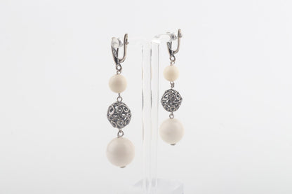 The Blizzard Mammoth Ivory Earrings