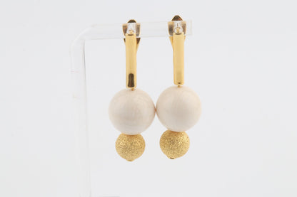 Elegant Mammoth Ivory Earrings
