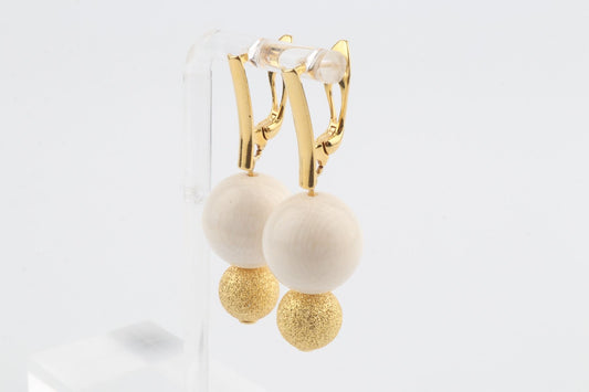 Elegant Mammoth Ivory Earrings