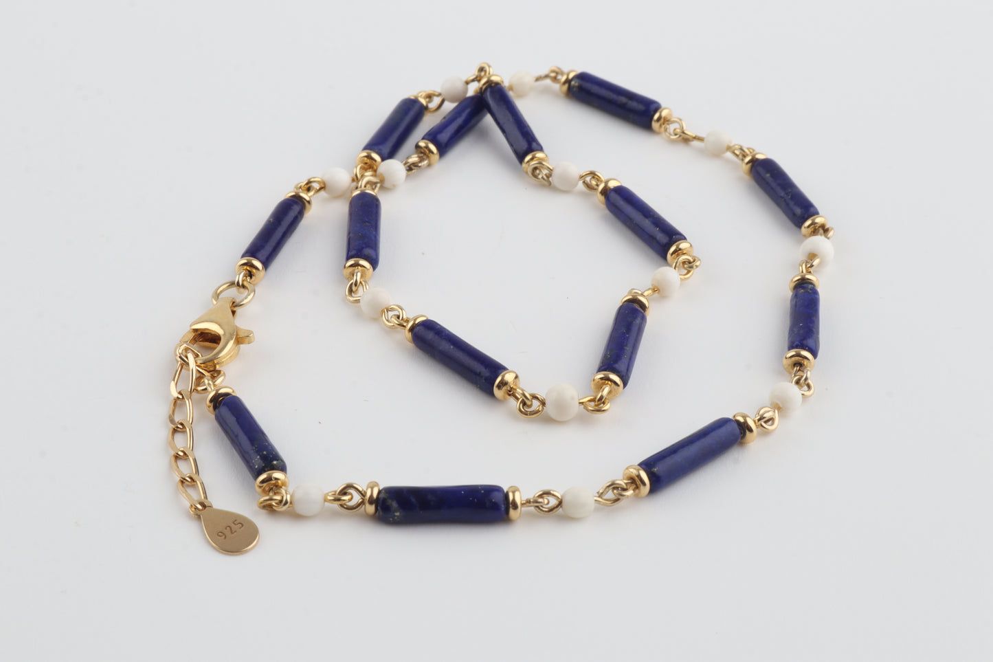 Lapis Lazuli & Mammoth Ivory Choker
