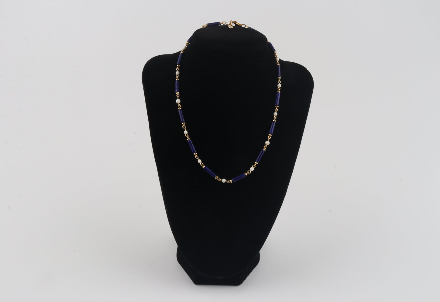 Lapis Lazuli & Mammoth Ivory Choker