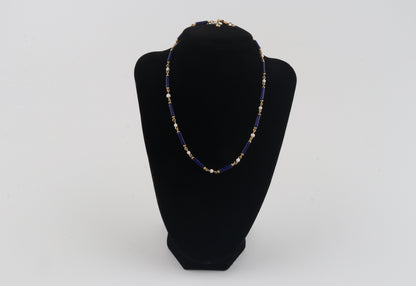 Lapis Lazuli & Mammoth Ivory Choker