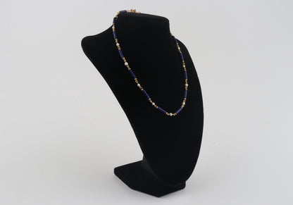 Lapis Lazuli & Mammoth Ivory Choker