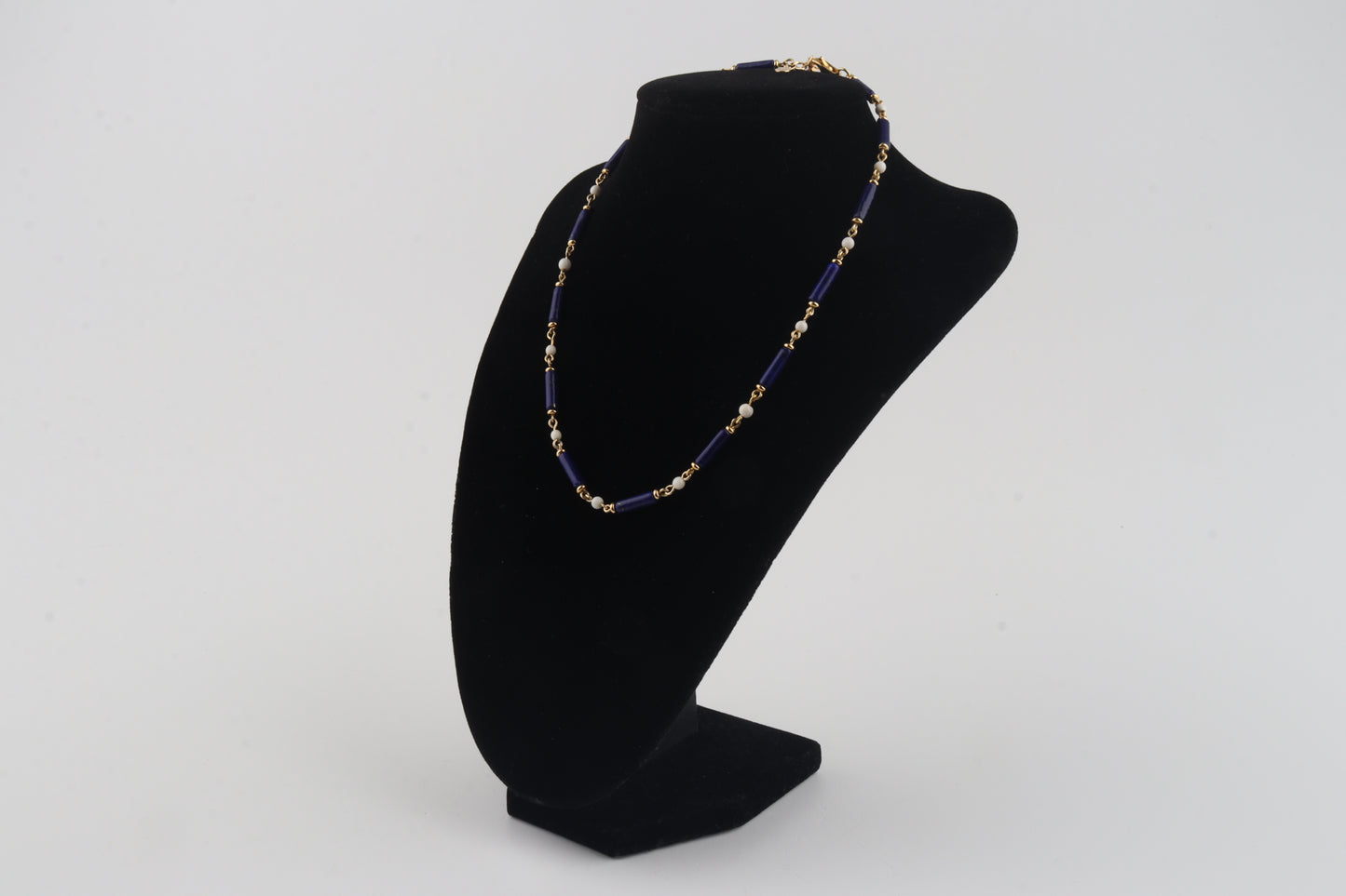 Lapis Lazuli & Mammoth Ivory Choker