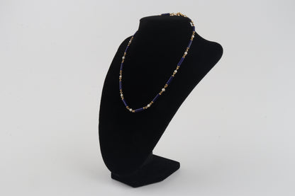 Lapis Lazuli & Mammoth Ivory Choker