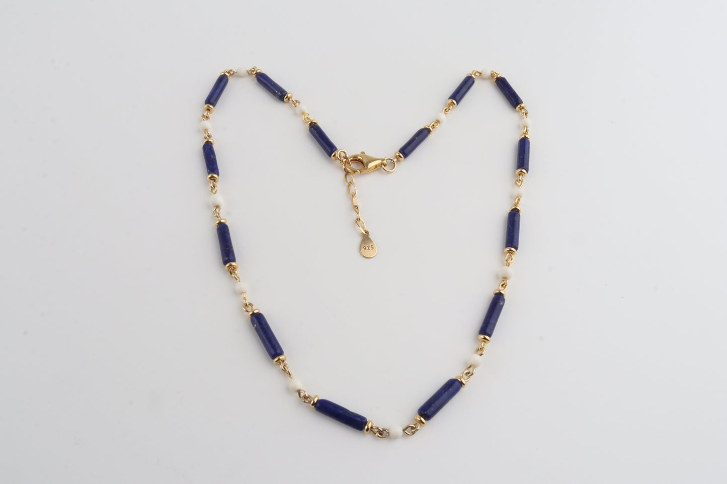 Lapis Lazuli & Mammoth Ivory Choker