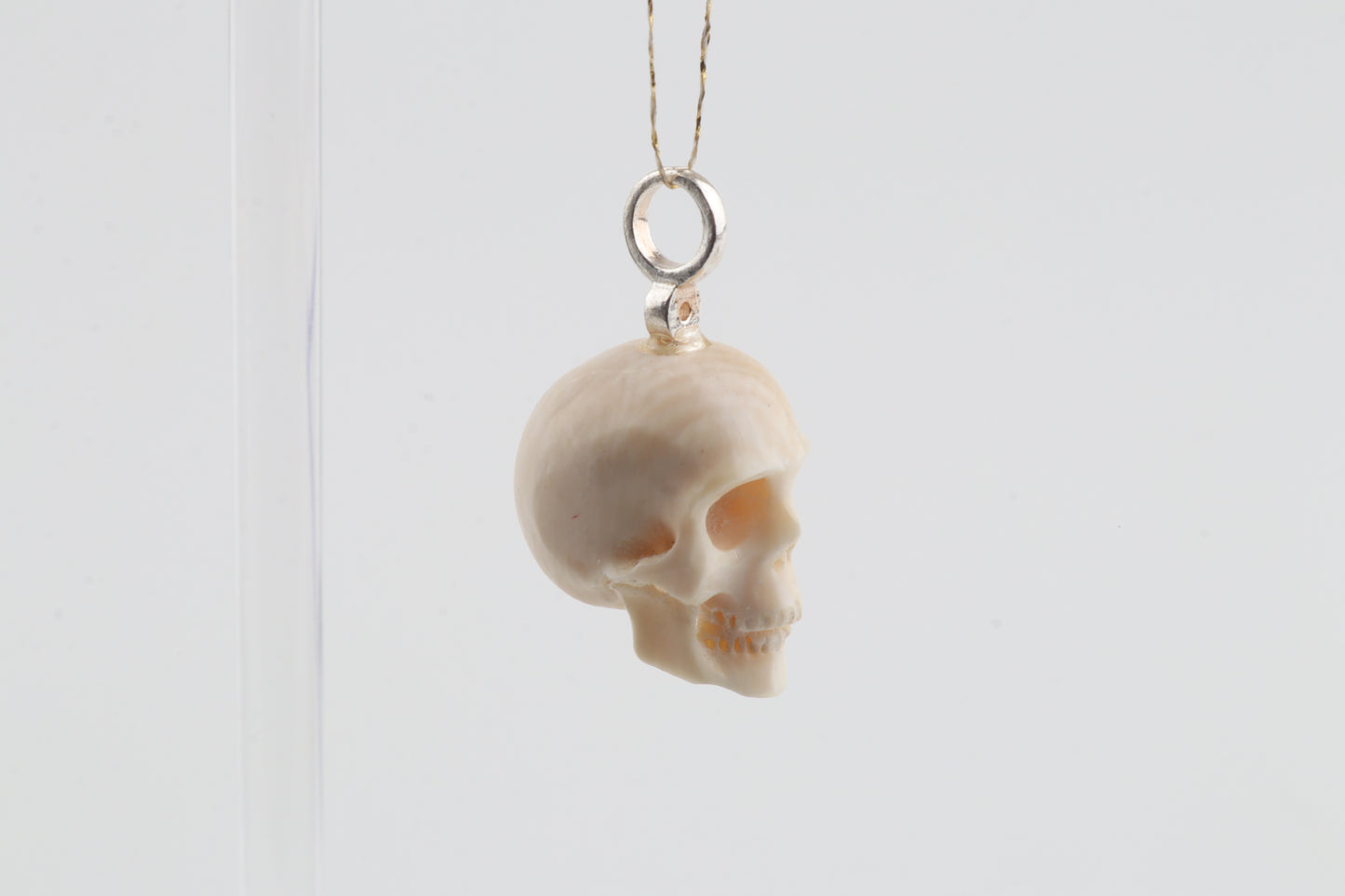 Mammoth Ivory Skull Pendant