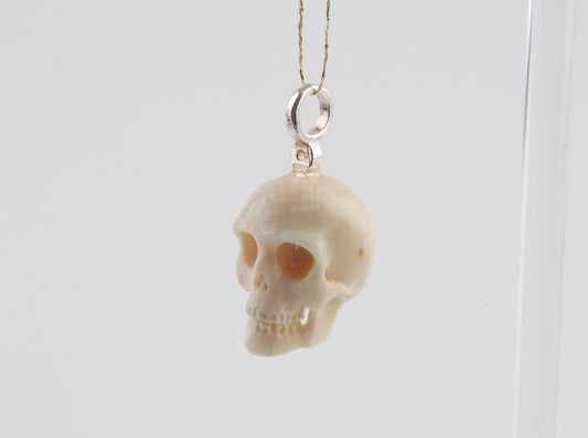 Mammoth Ivory Skull Pendant