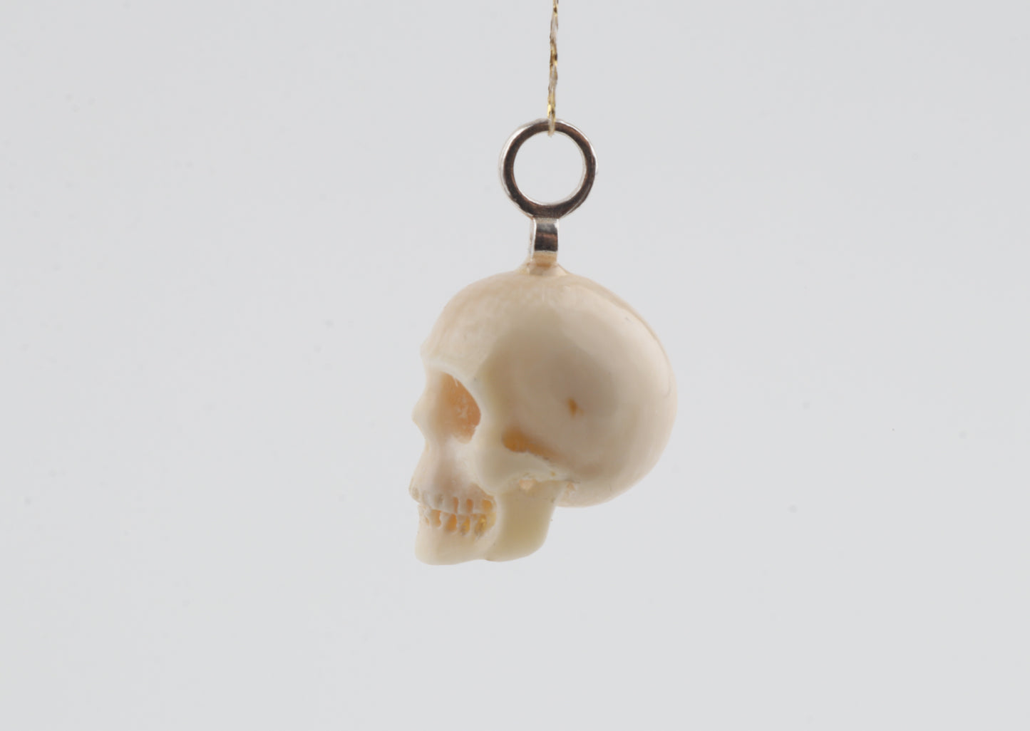 Mammoth Ivory Skull Pendant