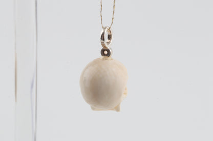 Mammoth Ivory Skull Pendant