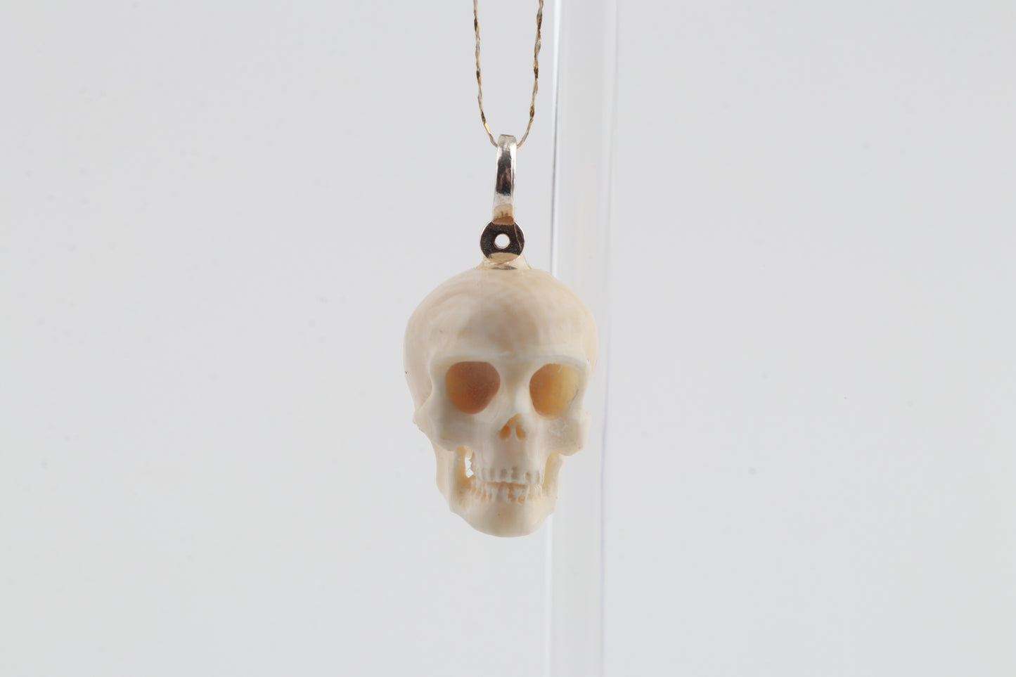 Mammoth Ivory Skull Pendant