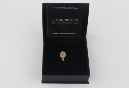 Carved Mammoth Ivory Pendant