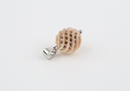 Carved Mammoth Ivory Pendant