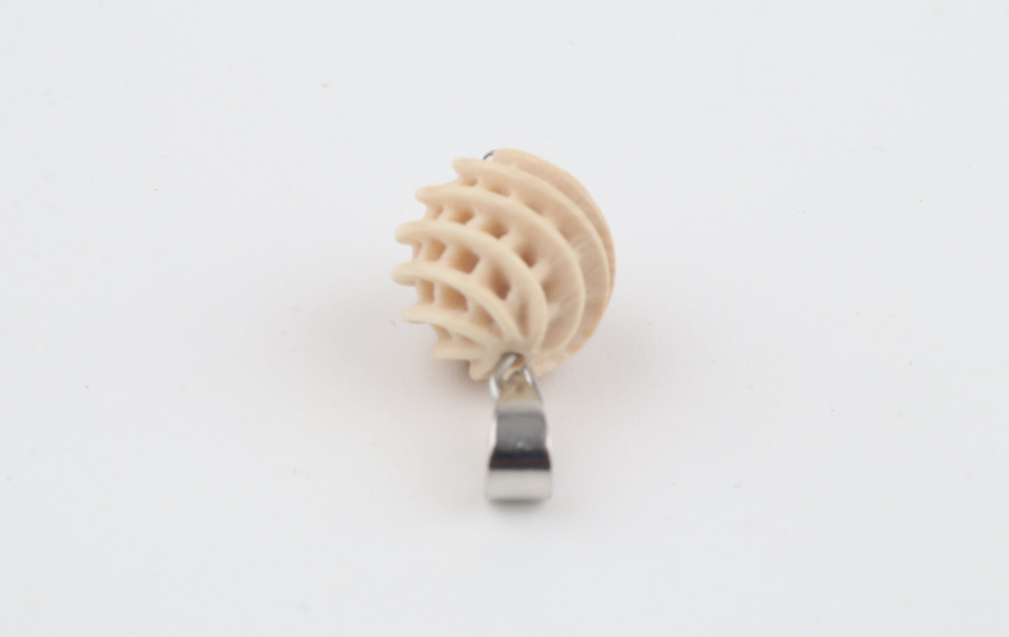 Carved Mammoth Ivory Pendant