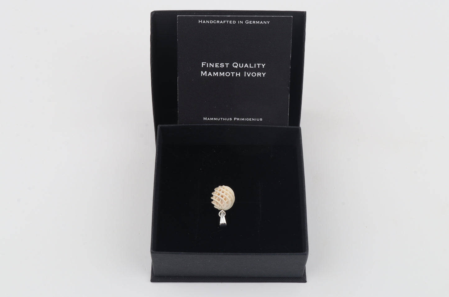 Carved Mammoth Ivory Pendant