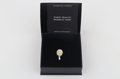 Carved Mammoth Ivory Pendant