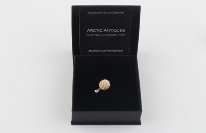 Carved Mammoth Ivory Pendant
