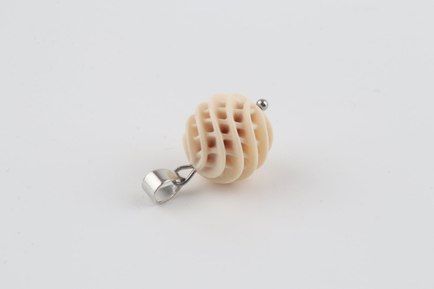 Carved Mammoth Ivory Pendant