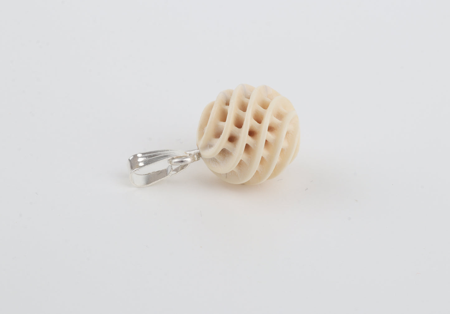 Carved Mammoth Ivory Pendant