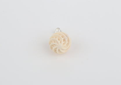 Carved Mammoth Ivory Pendant