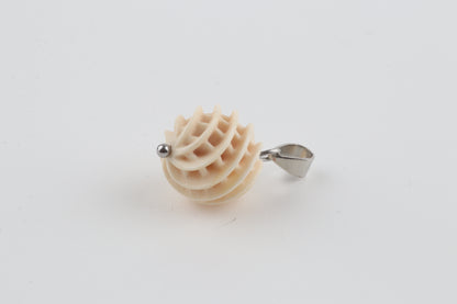 Carved Mammoth Ivory Pendant