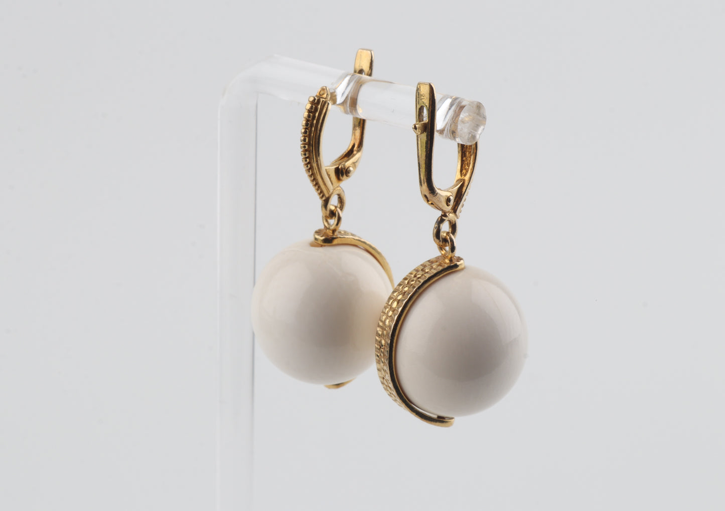 Mammoth Ivory Statement Earrings
