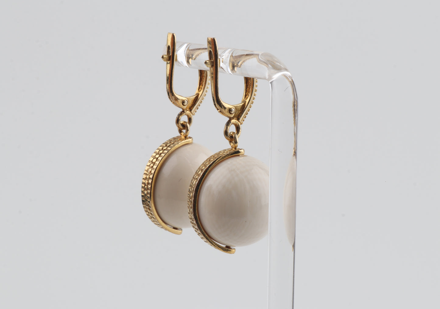Mammoth Ivory Statement Earrings
