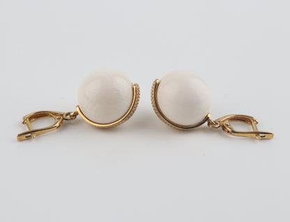 Mammoth Ivory Statement Earrings