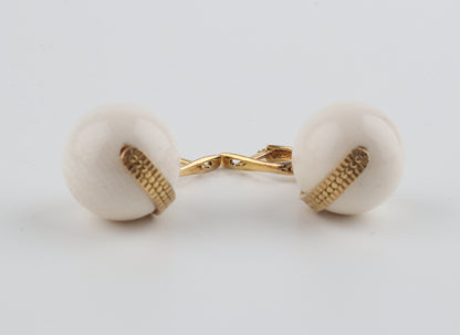 Mammoth Ivory Statement Earrings