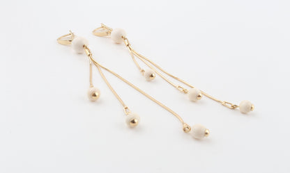 Dangle Mammoth Ivory Earrings