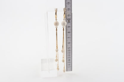 Dangle Mammoth Ivory Earrings