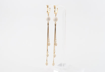 Dangle Mammoth Ivory Earrings