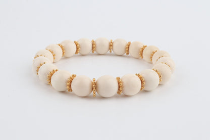 The Snowflake Mammoth Ivory Bracelet