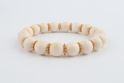 The Snowflake Mammoth Ivory Bracelet