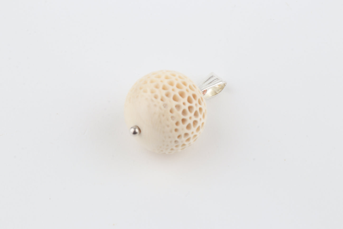 Carved Mammoth Ivory Pendant