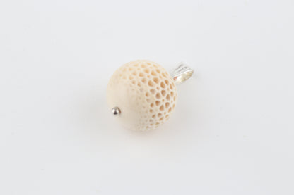Carved Mammoth Ivory Pendant