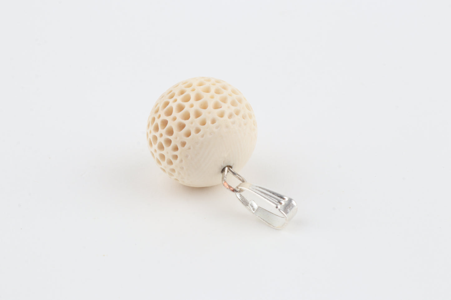 Carved Mammoth Ivory Pendant