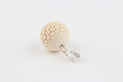 Carved Mammoth Ivory Pendant