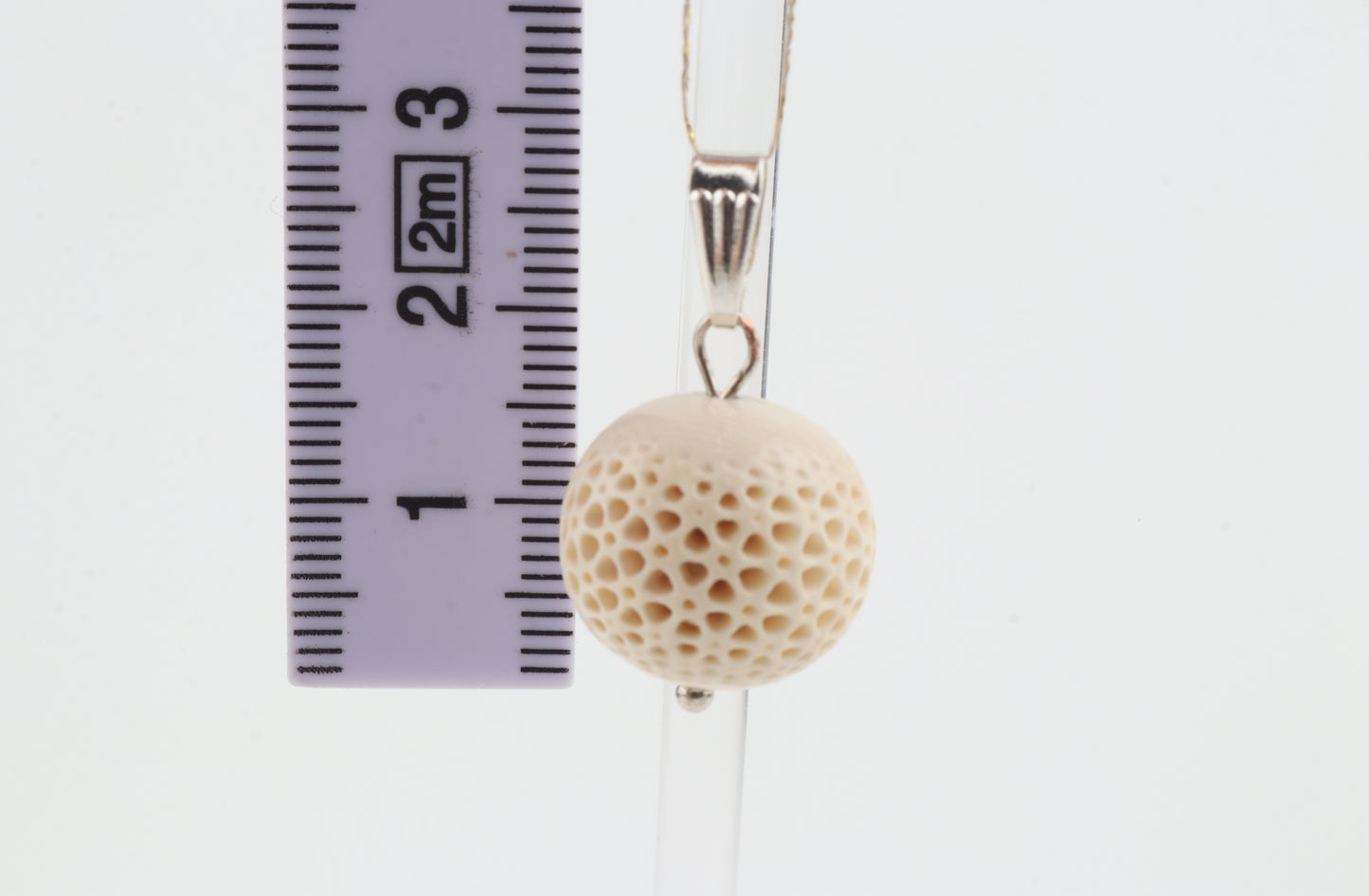 Carved Mammoth Ivory Pendant